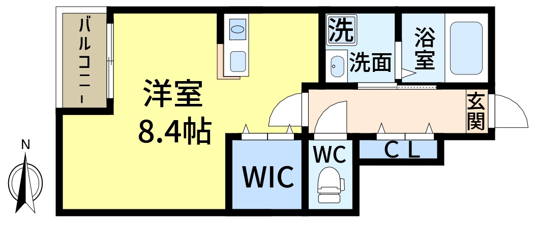 Woody Shinkoiwaの間取り