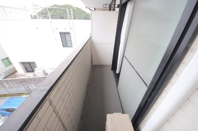 ガジェットハウスⅢのバルコニー