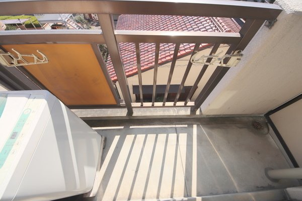 アイリスハイツ1号館のバルコニー