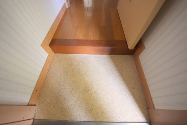 レオ四条大路の玄関