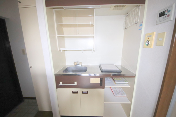 シティパレスあやめ池P-8のキッチン