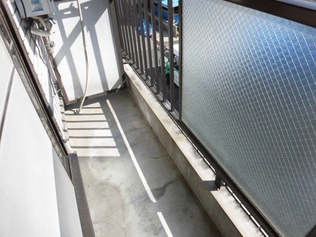 外干しのできるバルコニーです