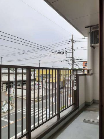 タウンサテライトのバルコニー