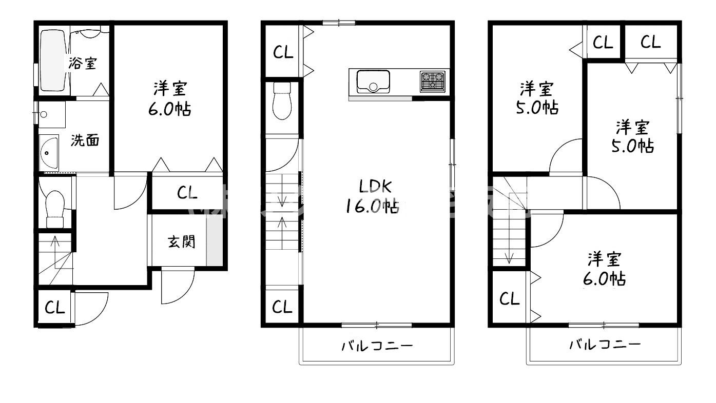 大久保町4丁目　中古一戸建ての間取り|間取り図はいかがですか？ご希望を叶える間取りですか？リビングの広さは？水回りの位置は？カウンターキッチン？など色々な情報が集約されています。弊社ではリフォームなどのご相談も承っております。