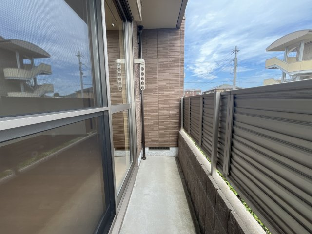 カーサエクラージュのバルコニー