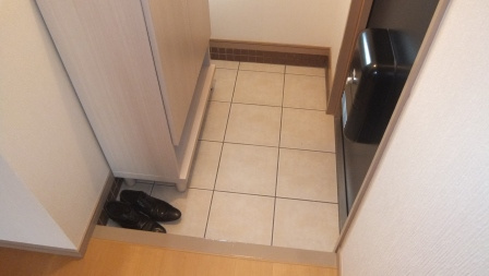 ルーラルタウン壱番館の玄関|玄関の下駄箱です