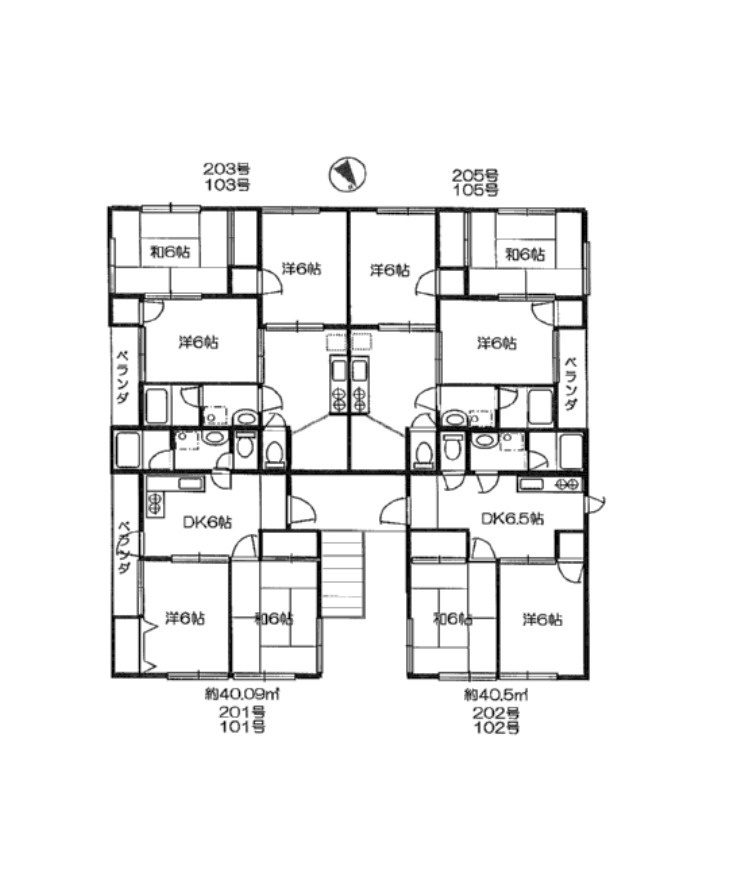 サンハイムヨシダの間取り