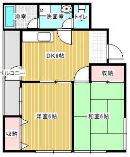 【間取り】 | サンハイムヨシダ