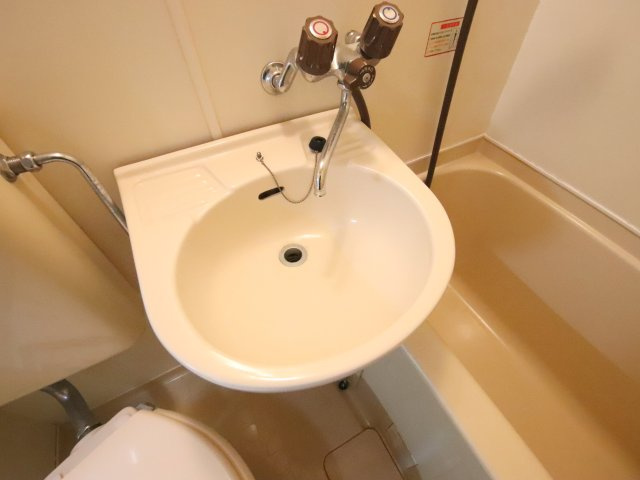 和州ロイヤルビルの洗面所