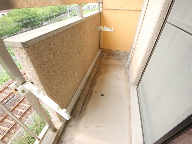 和州ロイヤルビルのバルコニー