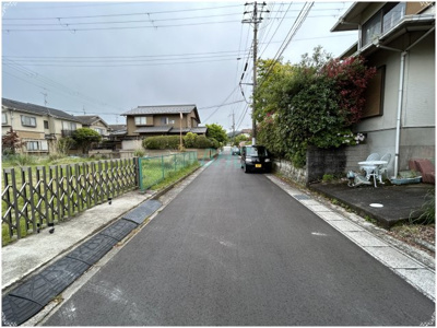 【前面道路含む現地写真】 | 比叡平２丁目