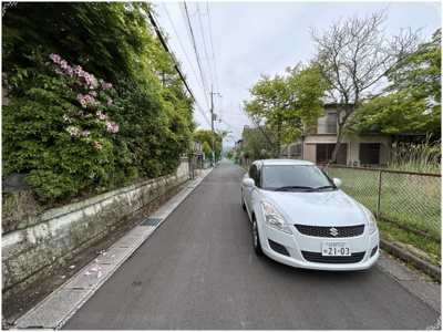 【前面道路含む現地写真】 | 比叡平２丁目