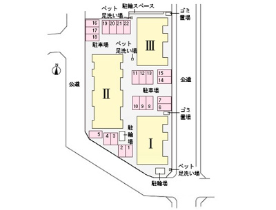 【駐車場】 | ＣＡＲＯＬＩＮＥ　Ⅰ | 駐車場