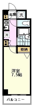 【間取り】 | CITY SPIRE国分寺