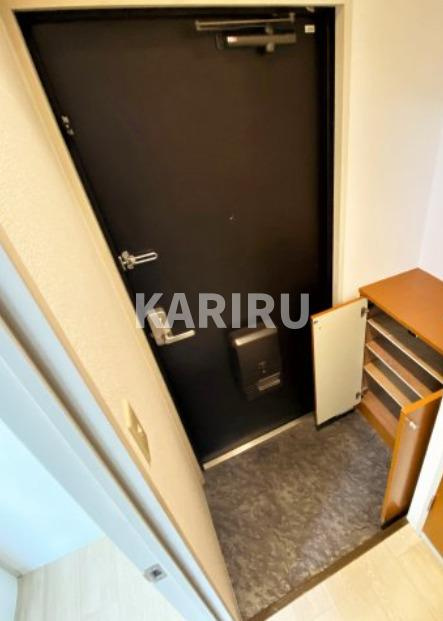 グランデージ新深江の玄関