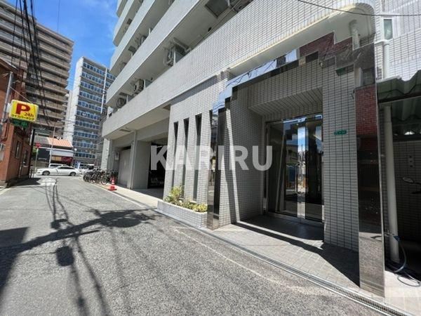 グランデージ新深江のエントランス