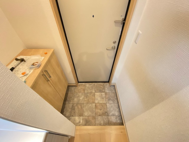 YTSハイツ若松町PART1の玄関