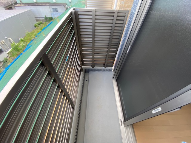 YTSハイツ若松町PART1のバルコニー