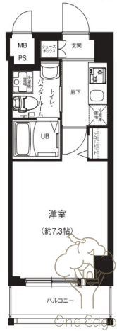 エグゼ新大阪南の間取り