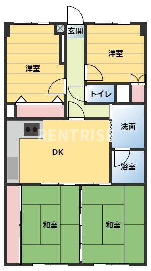 メゾン杉山の間取り