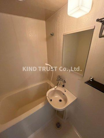 ラ・メール北大阪の浴室|ゆったり過ごせるお風呂です