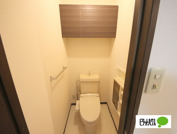 メゾンソワニエB棟のトイレ