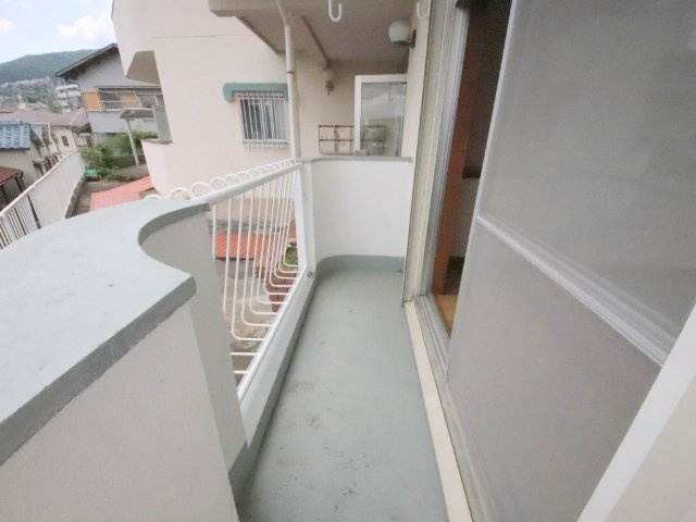 サンシャインハイツのバルコニー