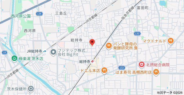 メゾンシャルマンの地図