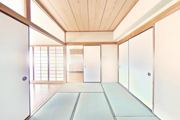 レジデンス扇の和室|来客時にも便利な和室付き