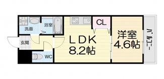 【間取り】 | フジパレス堺鳳中Ⅰ番館