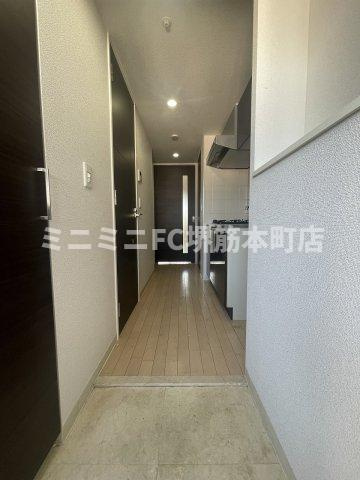 レジデンス中之島公園の玄関