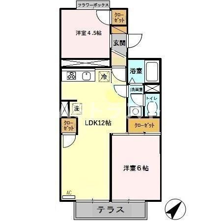 【間取り】 | 第3タツミコーポ