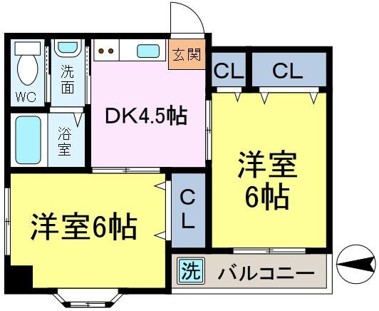 セントラルアネックスの間取り