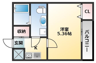 【間取り】 | ブライト近大前