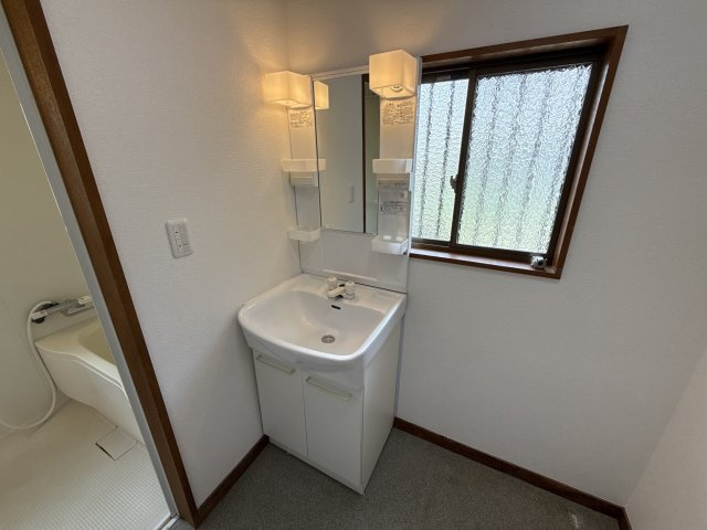 植田貸家の洗面所