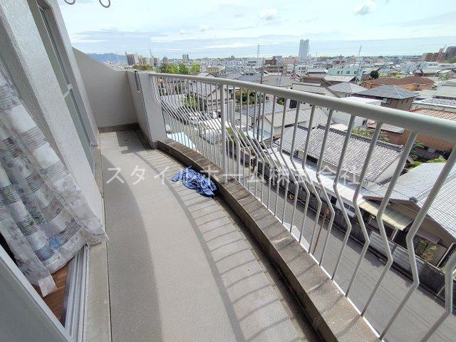 オリエンタルハイツのバルコニー