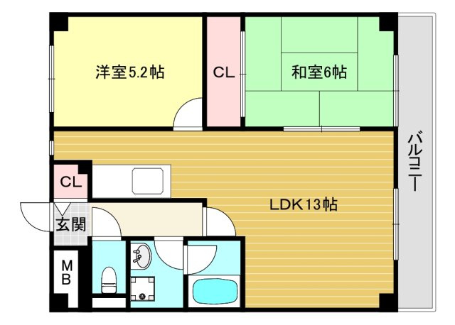 【間取り】 | フローラ上ヶ原