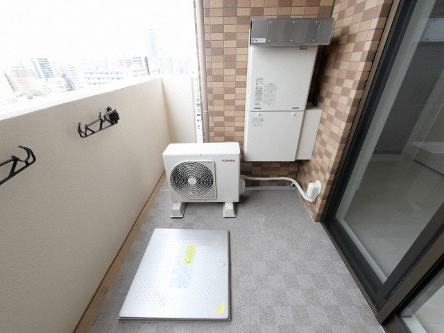 Luxe難波南のバルコニー
