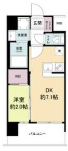 セレニテ難波ミラク壱番館の間取り