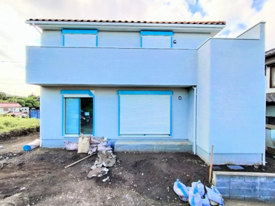 【外観】 | ◆◇西川島町　北欧風デザイナーズ住宅◇◆ | ◆堂々たる趣ながら、主張し過ぎずどこか余裕を感じさせるシャープなフォルムで佇む邸宅は、晴天の空と照らし合わせる事で、本来あるべき完成形の姿を見せてくれます。