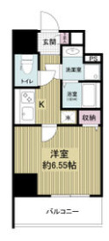 ArtizA西長堀の間取り