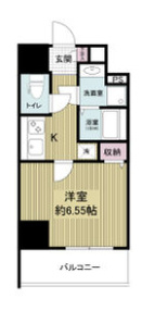 ArtizA西長堀の間取り