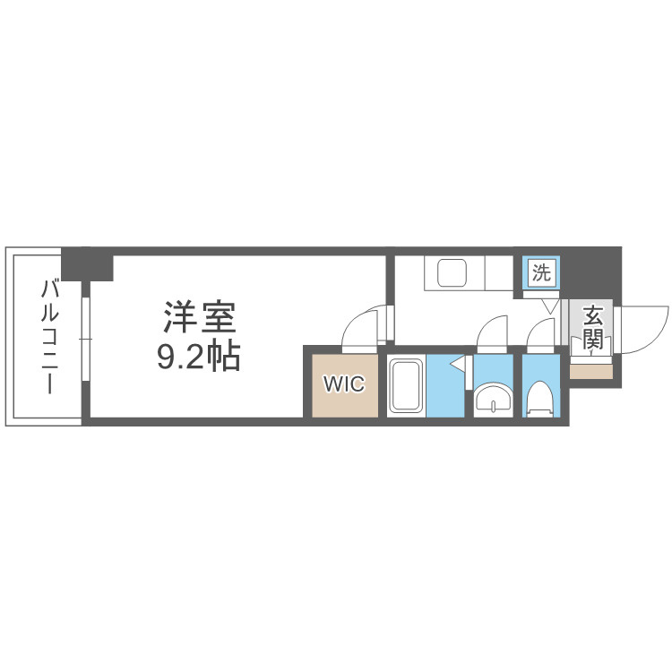 アーデンタワー靭公園の間取り