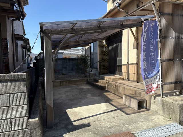 蒲田戸建の駐車場