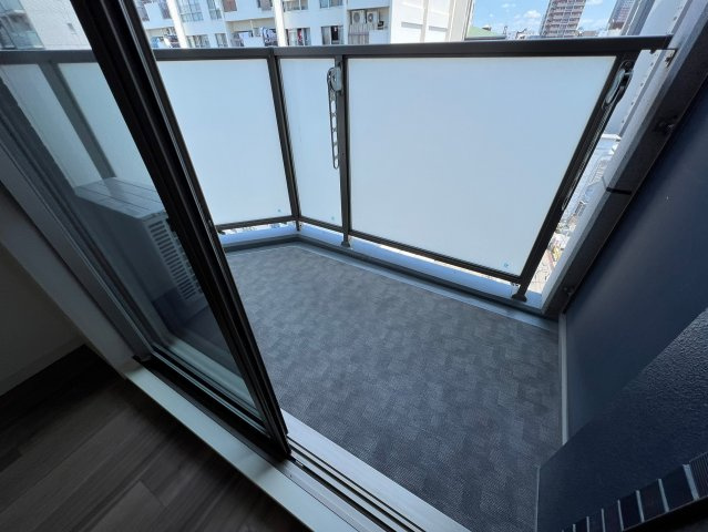 プレサンス北堀江のバルコニー