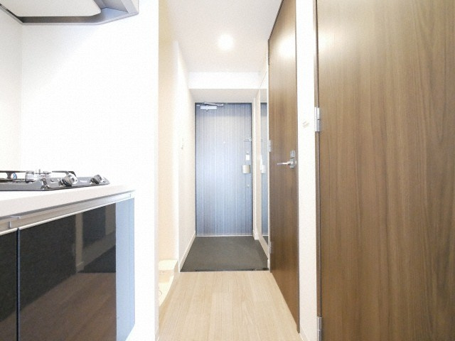 プレサンス松屋町ヴェルデスの玄関