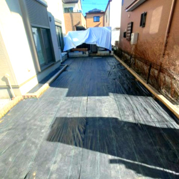 野田市清水公園東　中古戸建の庭|お手入れが行き届いております