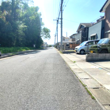 中古戸建　野田市清水公園東の前面道路含む現地写真
