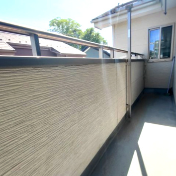 野田市清水公園東　中古戸建のバルコニー