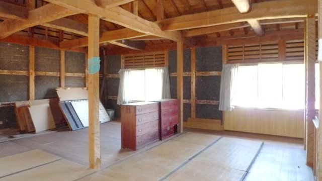 野郷町戸建てのその他|母屋　２階。造作無し。広々としたワンフロアーです。